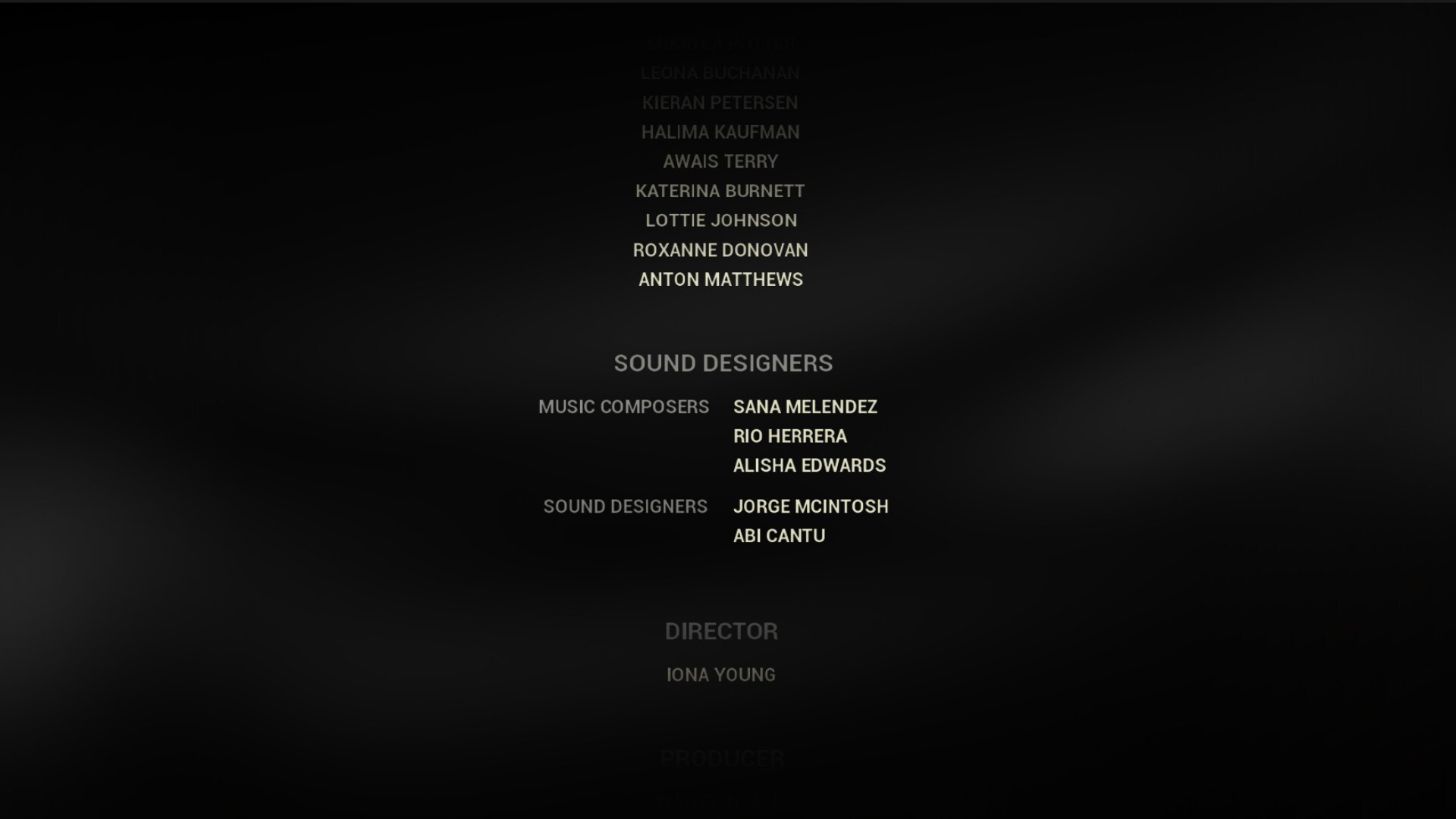 Closing Credits X in Blueprints UE Marketplace